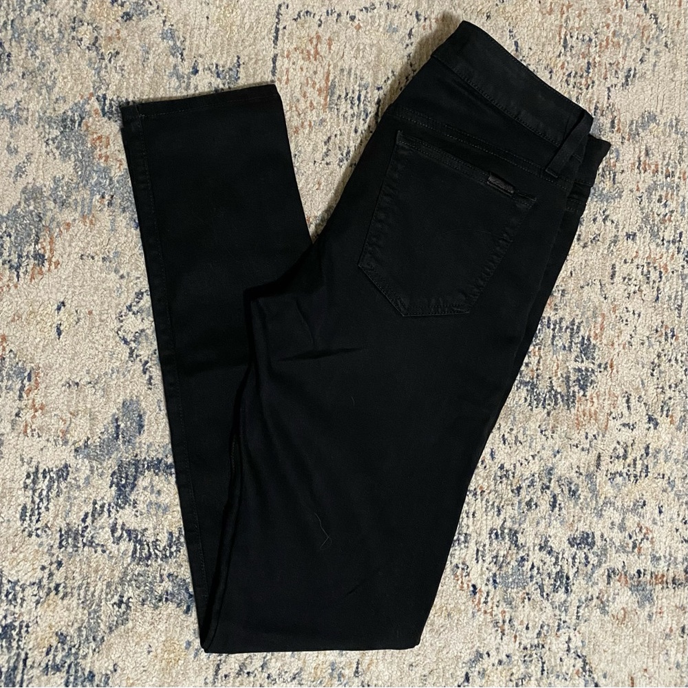Joe’s Jeans Icon Mid Rise Skinny Black Jeans